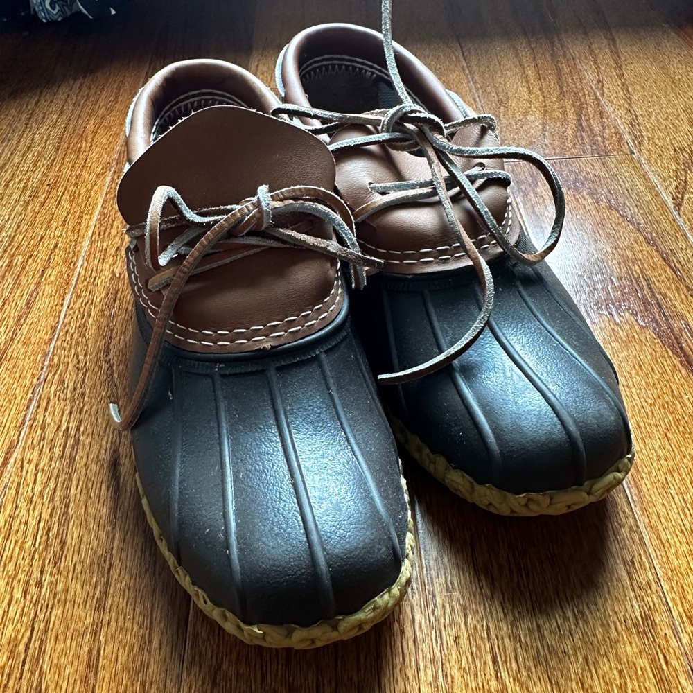Llbean slip on Moc Boots